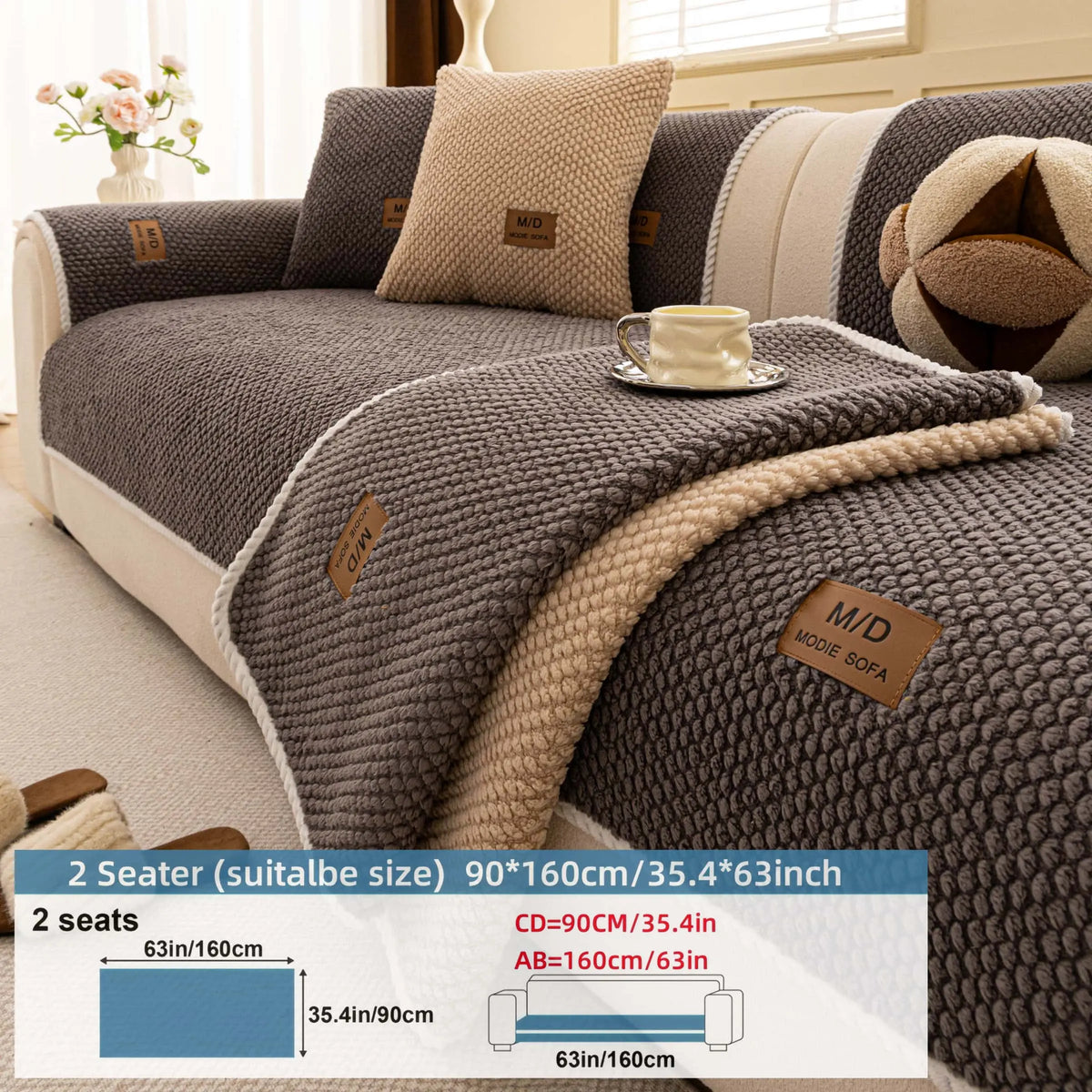 Luxury Thick Couch Covers