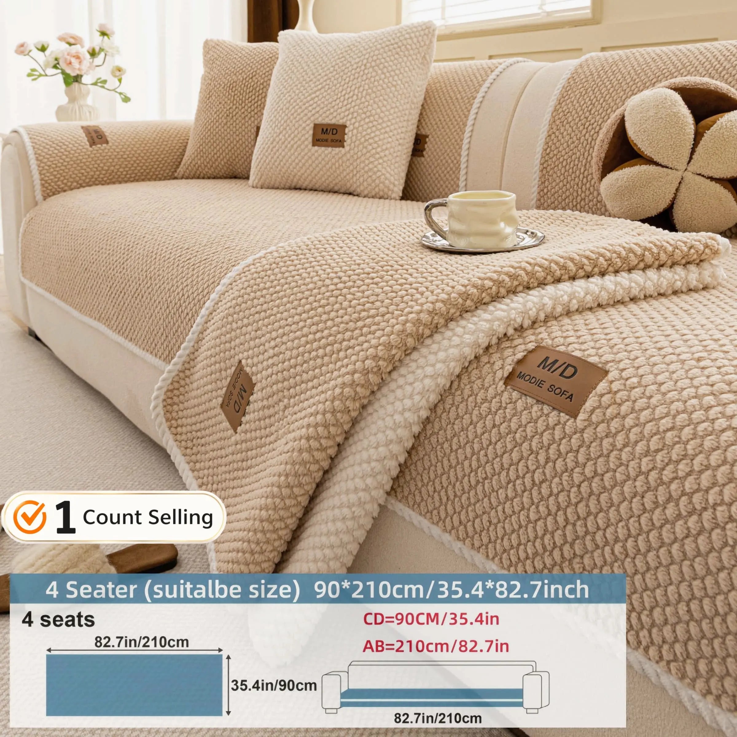 Luxury Thick Couch Covers
