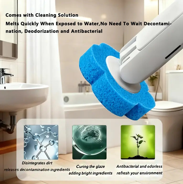 Disposable Toilet Cleaning Set