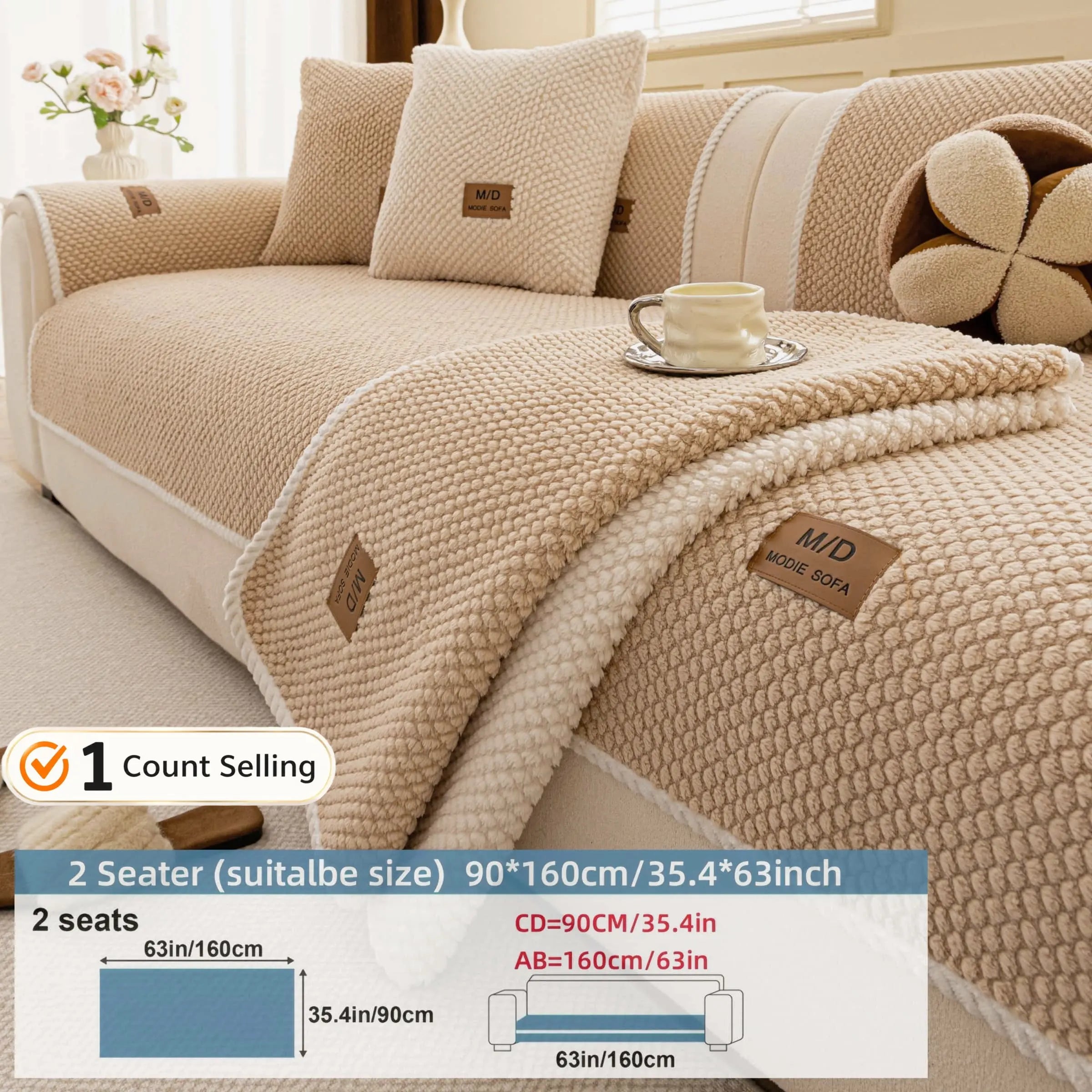 Luxury Thick Couch Covers