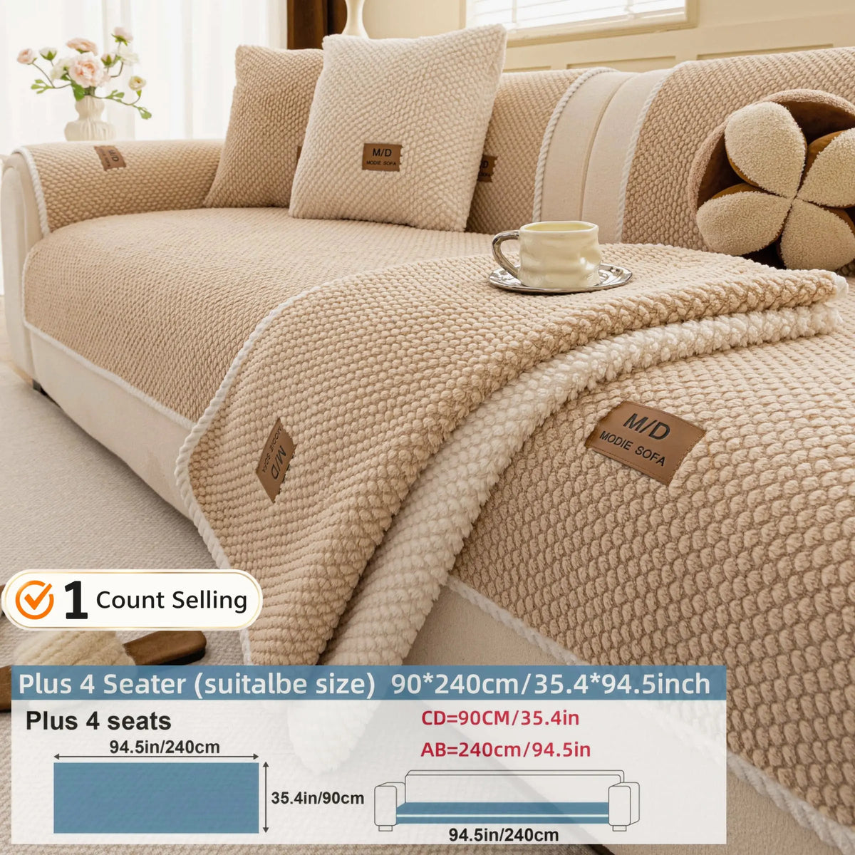Luxury Thick Couch Covers
