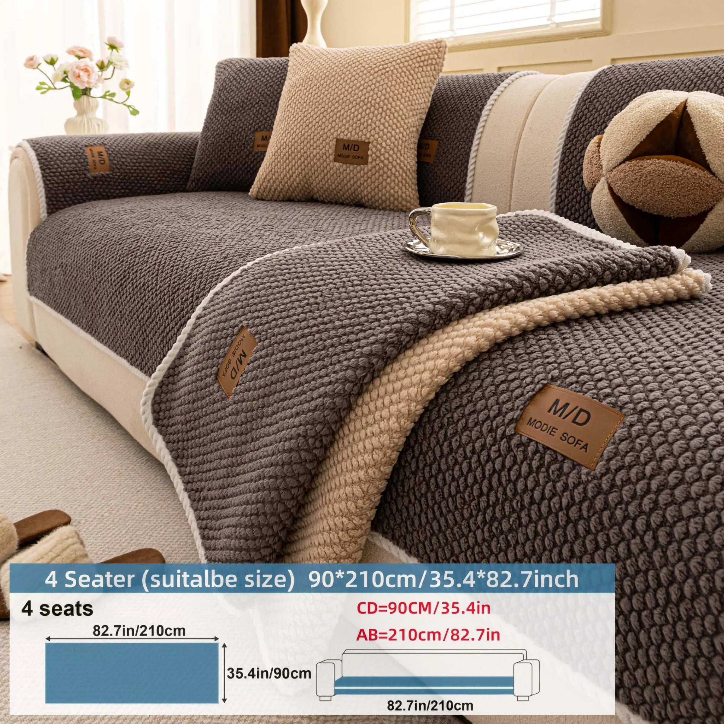 Luxury Thick Couch Covers